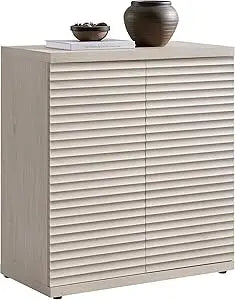 Buffet Cabinet Storage Accent Sideboard Modern Credenza Media Console