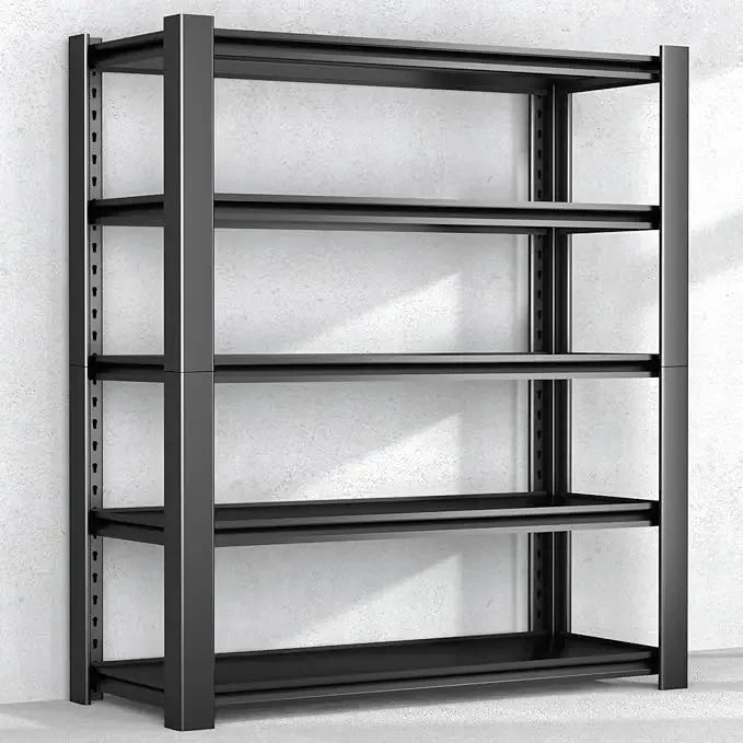Heavy Duty Garage Shelving Unit 48 Inch Adjustable Metal Storage Rack