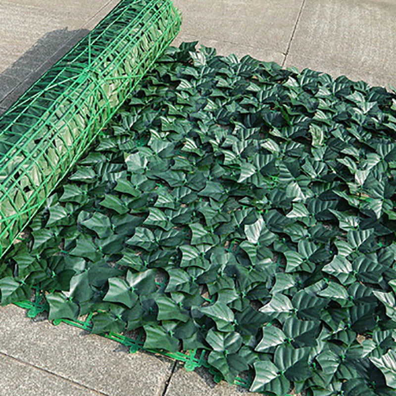 Artificial Ivy Hedge Fence Panels Faux Privacy Screen for Garden Balcony