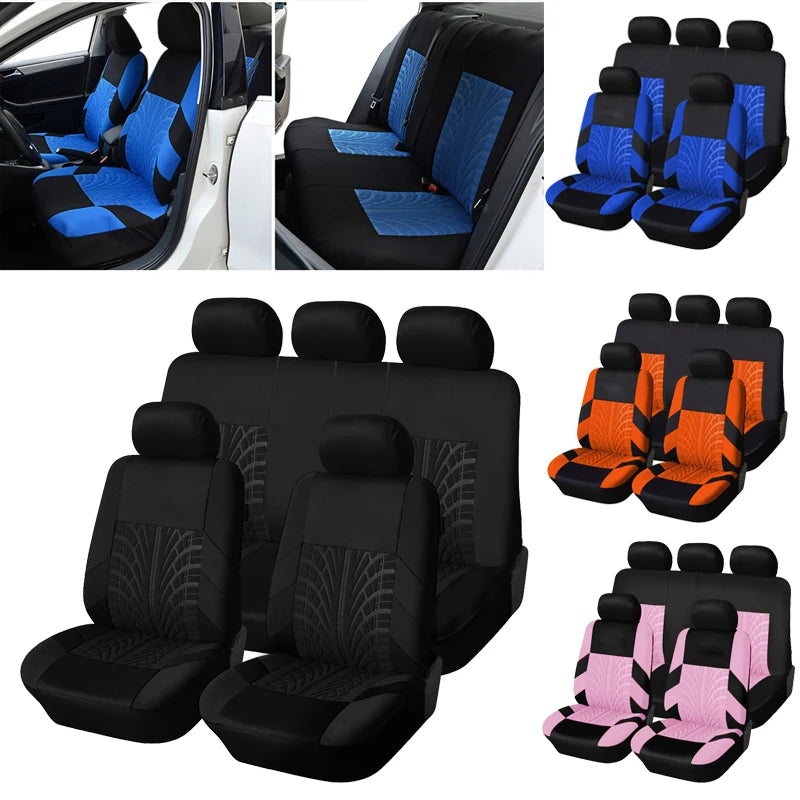 Universal Car Seat Covers Set 2/5PCS for Most Cars Protect Your Seats