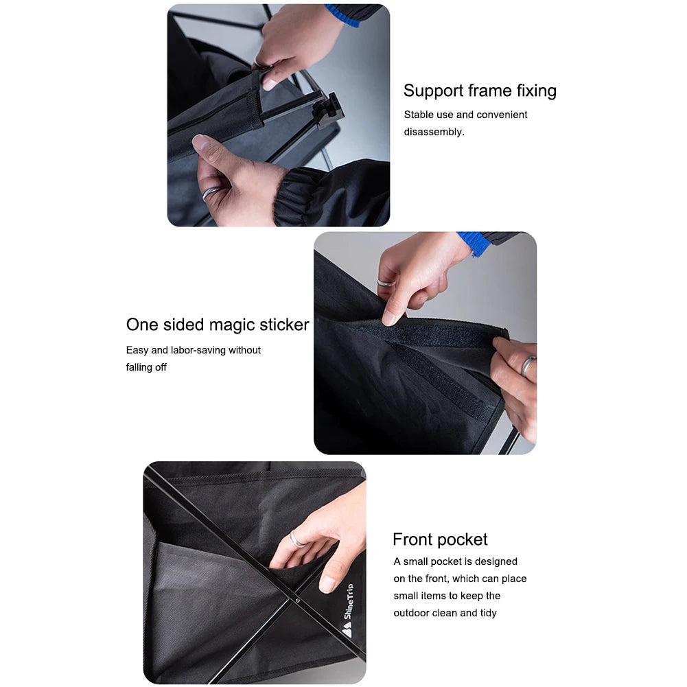 Outdoor Camping Folding Storage Bag Large Capacity Waterproof Organizer