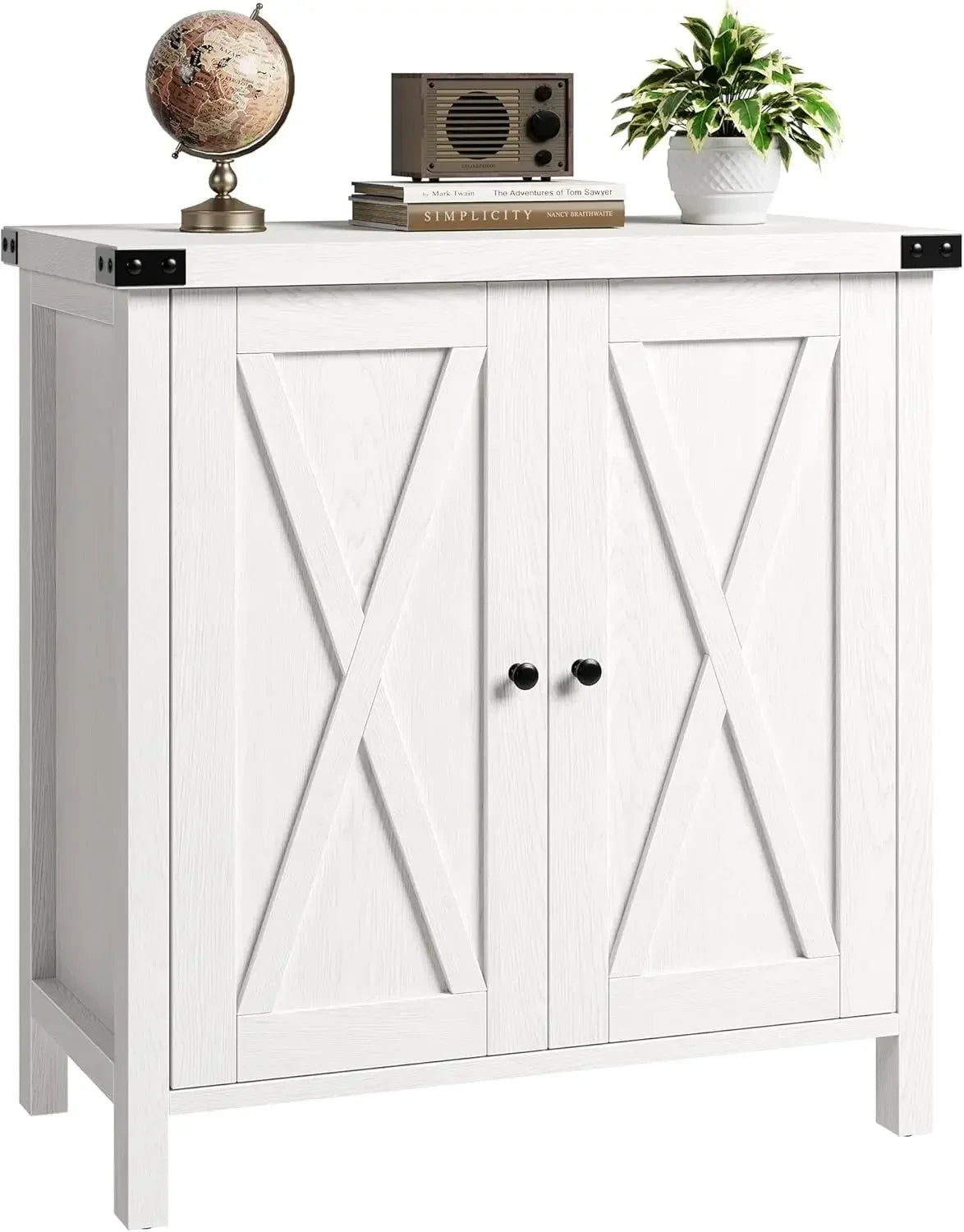 Buffet Cabinet Farmhouse Storage Sideboard Entryway Console Furniture