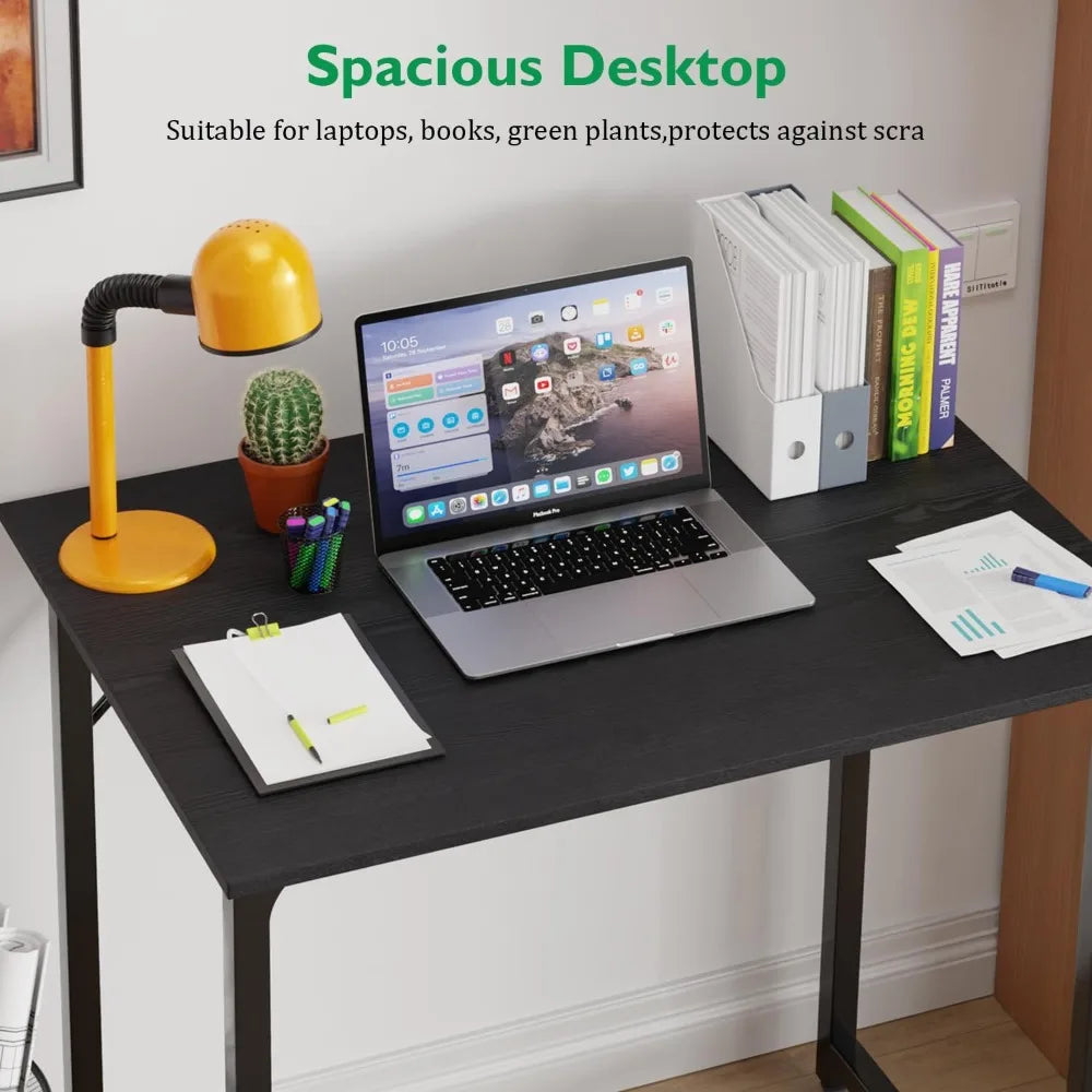 Ljustra 32 Inch Home Office Desk and Chair Set Ergonomic Adjustable