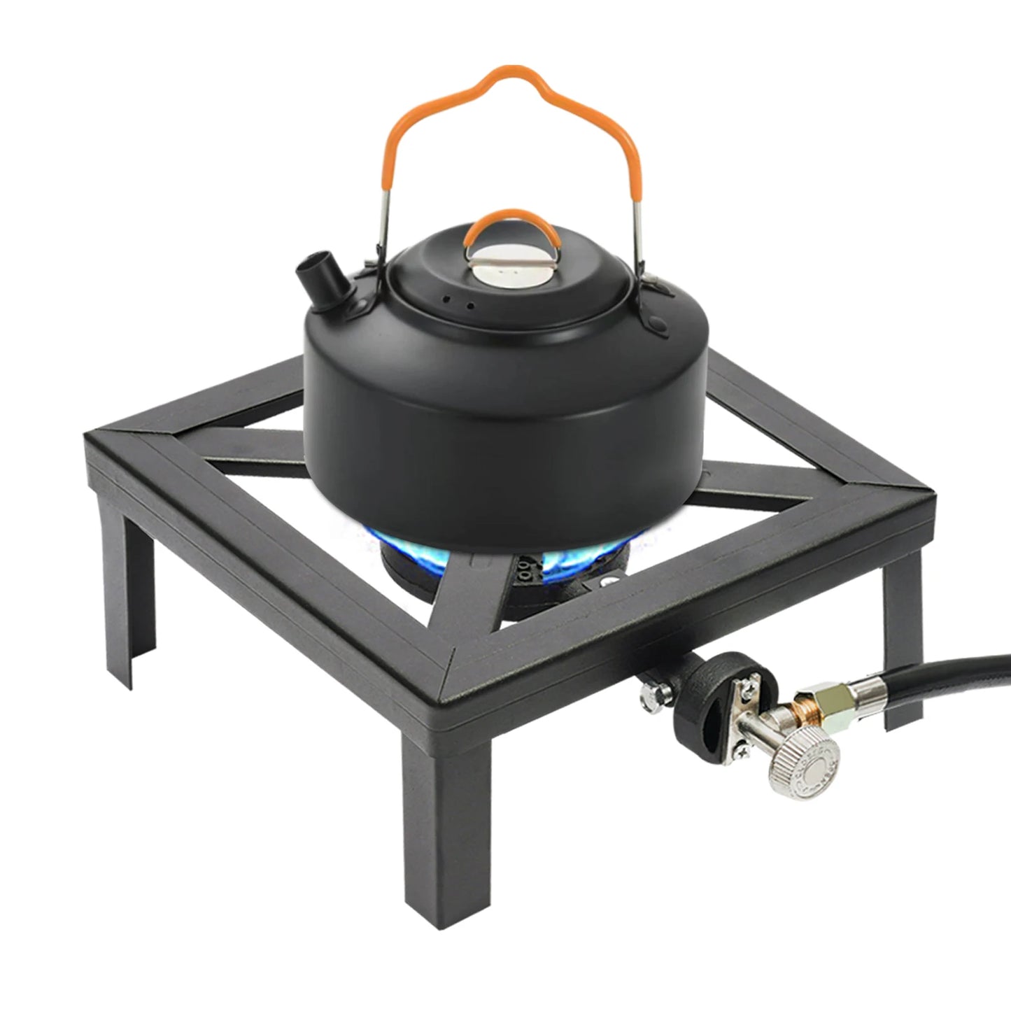 Portable Single Burner Gas Stove Outdoor Propane Cooker Camping BBQ