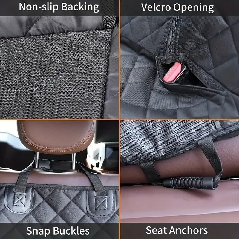 Advanced Waterproof Rear Seat Cover Anti-Slip Car Seat Cushion