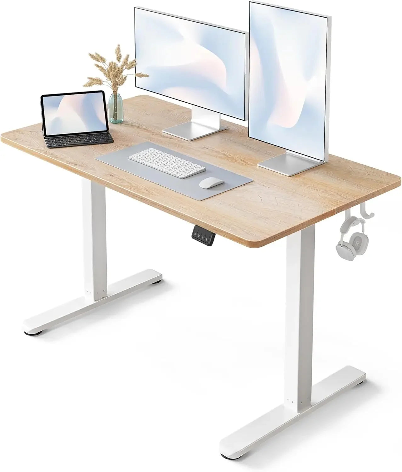 Electric Standing Desk Adjustable Sit-to-Stand Ergonomic Workstation