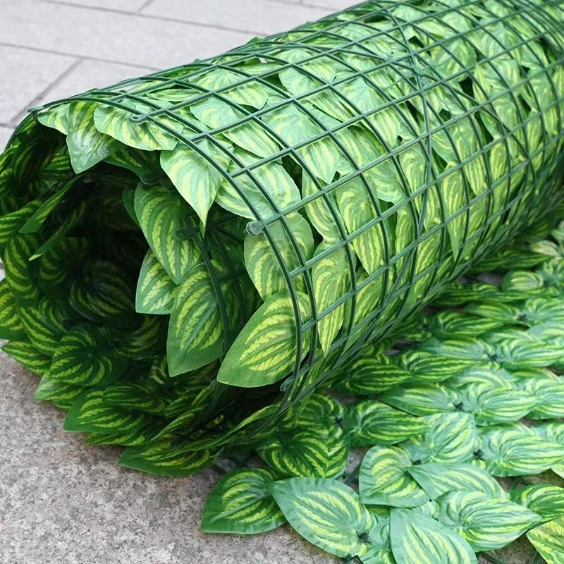 Artificial Ivy Hedge Fence Panels Faux Privacy Screen for Garden Balcony
