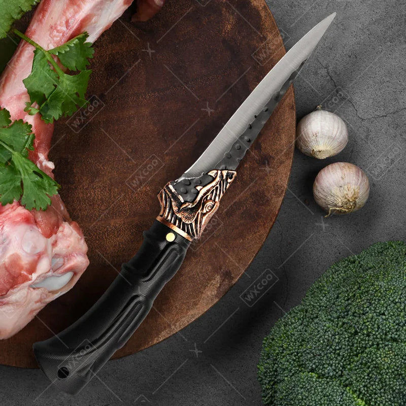 8PC Professional Kitchen Chef Knife Set Stainless Steel Cooking Cutting Tools