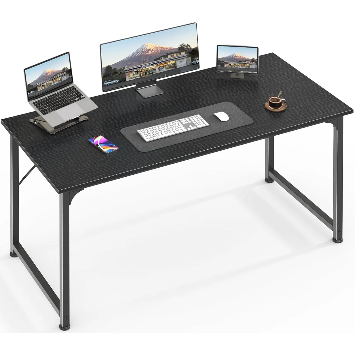 48 Inch Computer Desk Modern Simple Office Desk with Storage for Home Office