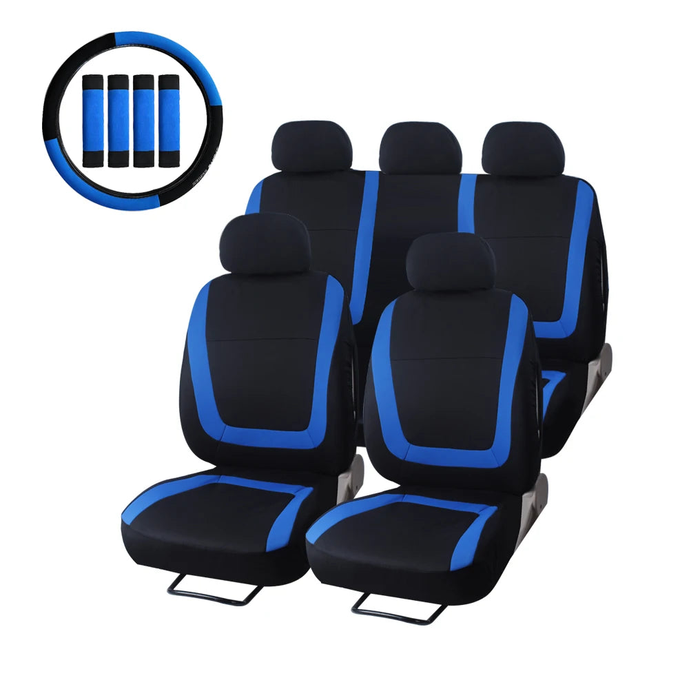 9 Pcs Car Seat Covers Protector Full Set Nissan Altima Maxima Rogue X-Trail