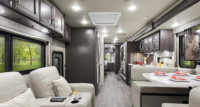 Camper Window RV Skylight with LED Sun Blinds Screen for Trailers