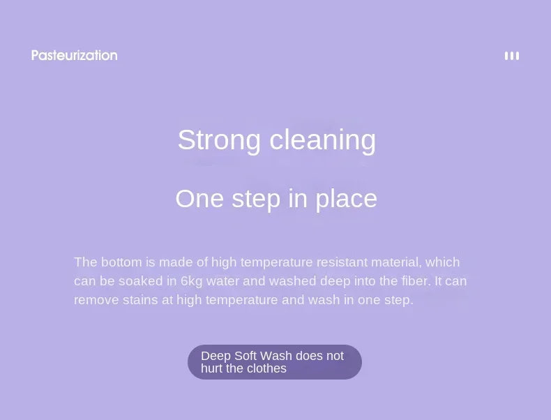 Portable Mini Washing Machine Bucket for Clothes Travel Washer