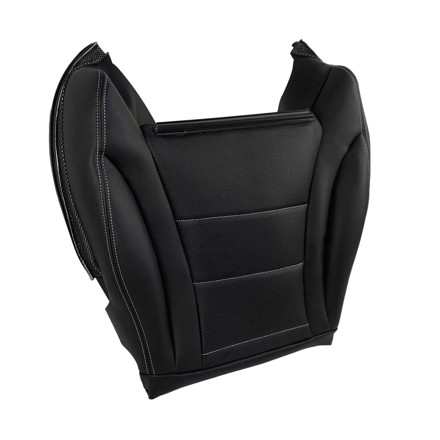 Mercedes-Benz C300 2015-2021 Black Leather Seat Cover Replacement