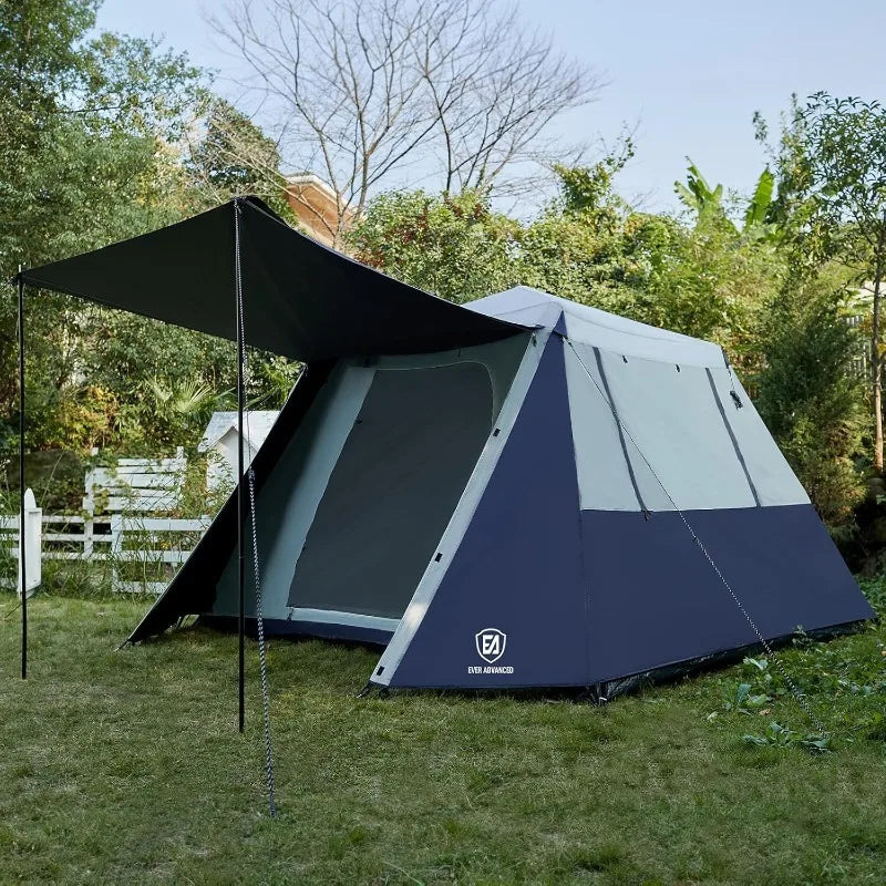 Ljustra Blackout 6 Person Camping Tent Instant Family Cabin Tent