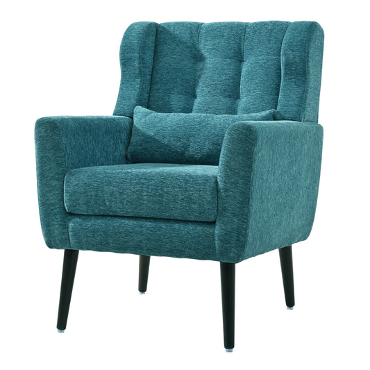 Modern Accent Chair Upholstered Foam Filled Living Room Chair