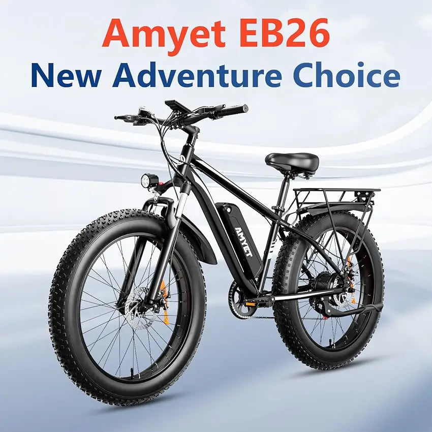 Ljustra AMYET EB26 Electric Bike 1000W 48V Fat Tire Mountain Ebike