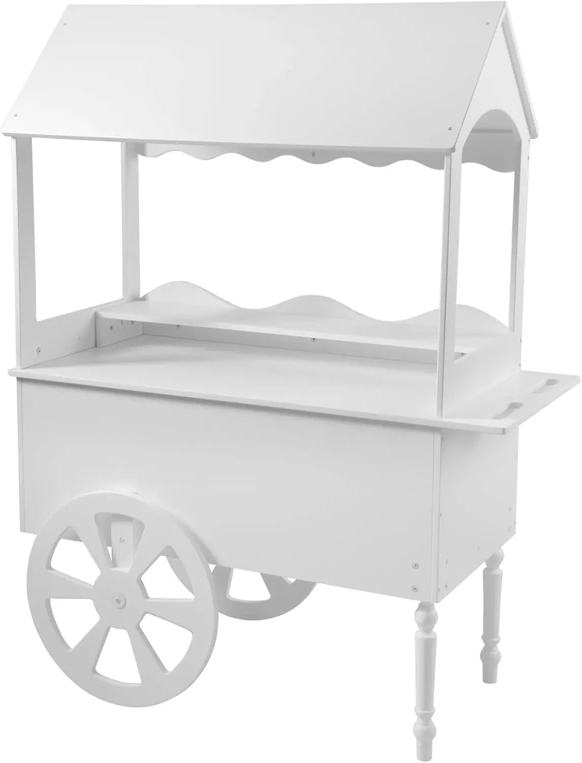 Candy Cart Display Stand Dessert Cart for Weddings Parties Events