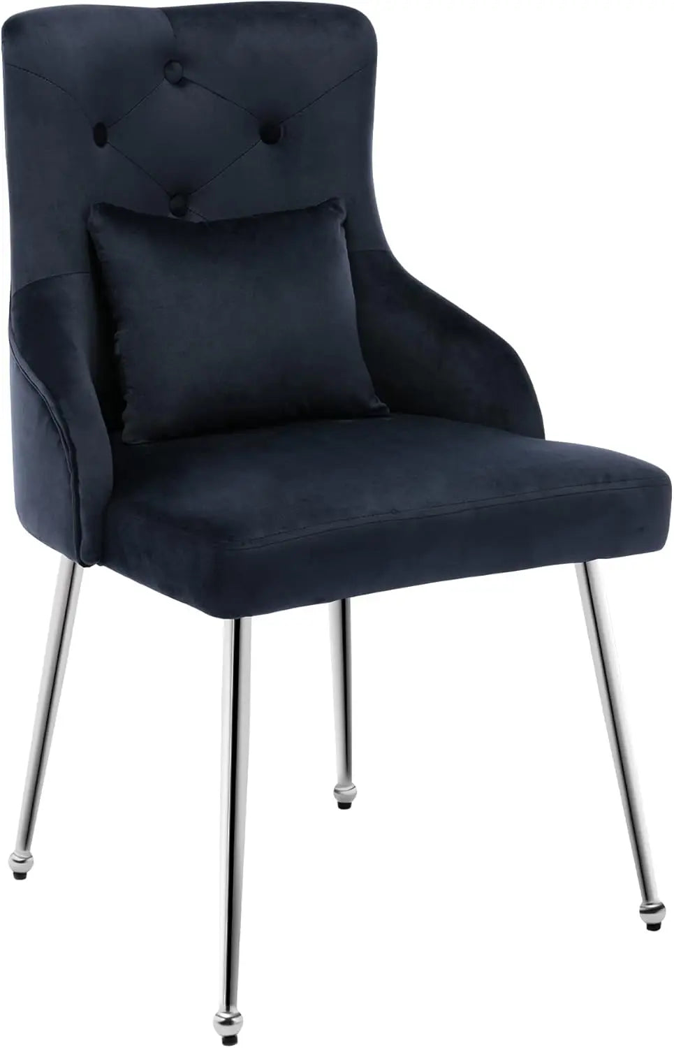 Velvet Vanity Chair Modern Accent Chair Upholstered Side Chair
