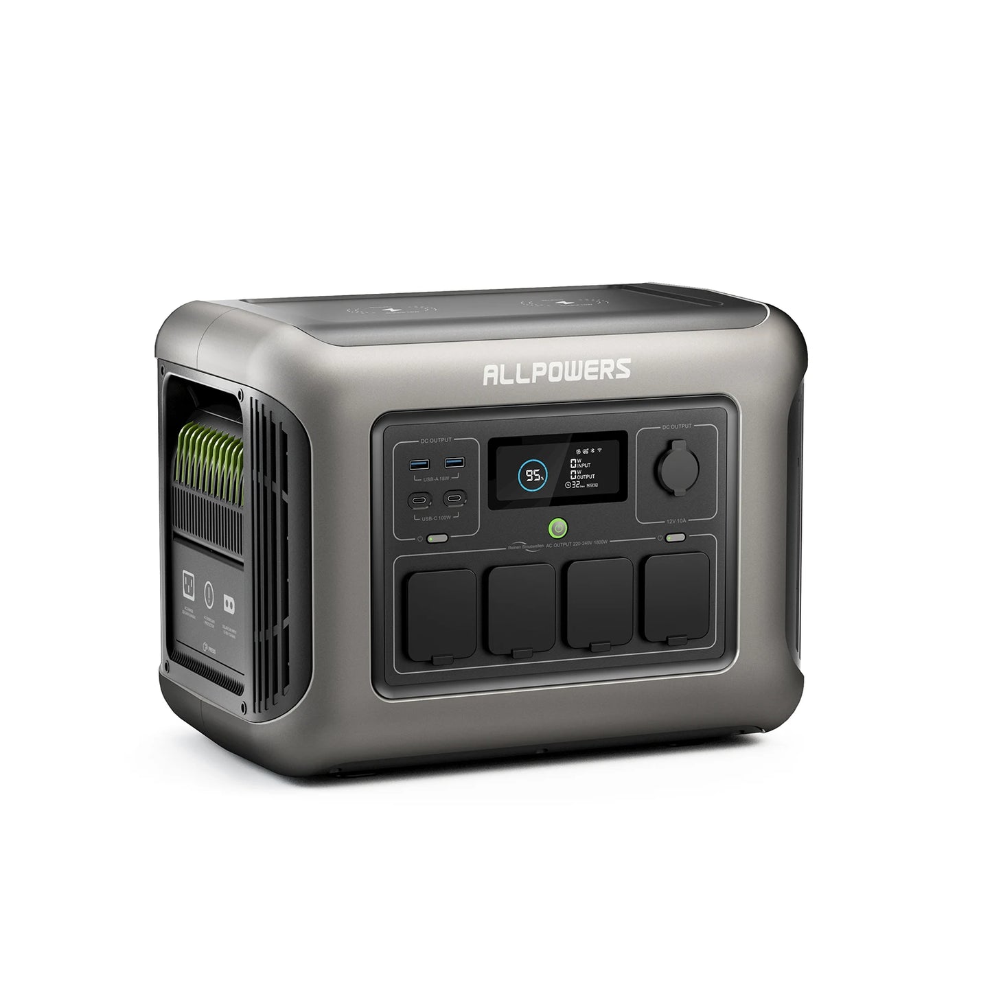 ALLPOWERS R1500 Portable Power Station 1152Wh Solar Generator 1800W