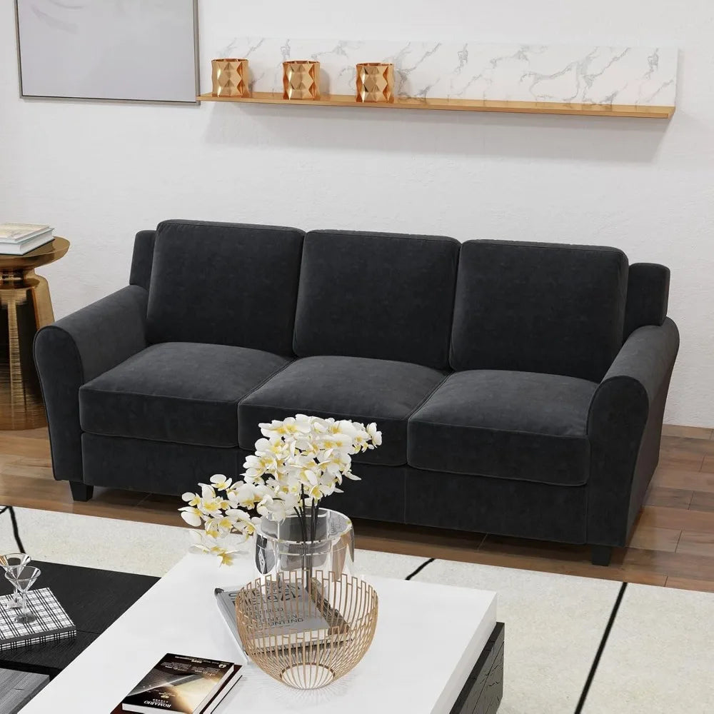 Modern 3 Seater Sofa Couch for Living Room Apartment Office