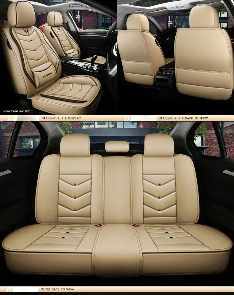 Kia K5 2021-2025 Car Seat Covers Full Set Waterproof Leather Wear-Resistant