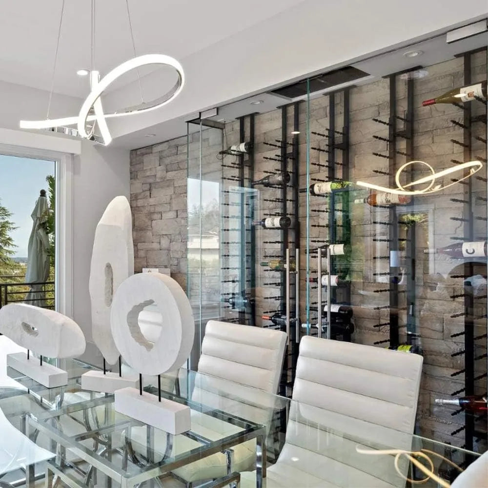 Modern Wall Mounted Wine Rack Storage for 24 Bottles