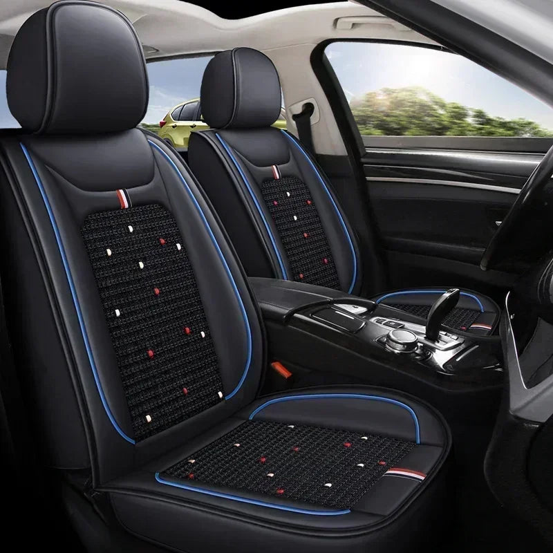 Kia K5 2025 Waterproof Wear-Resistant Leather Car Seat Covers 4 Seasons