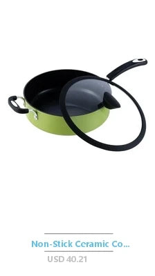 Ljustra Pre-Seasoned Cast Iron Skillet Set 4-Piece Griddle Cooking