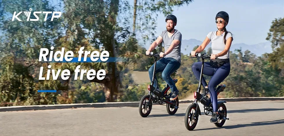 Ljustra 14" Electric Bike 450W Adults Mini Electric Bicycle 18.6MPH