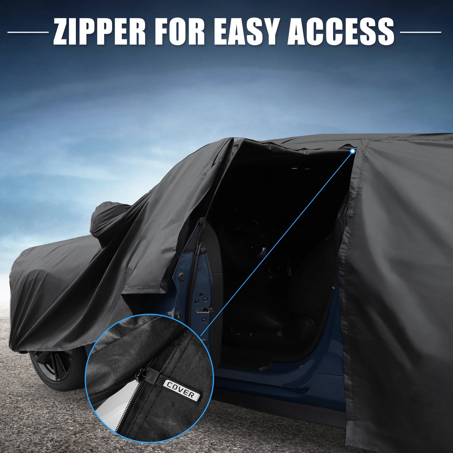 Waterproof 210D PU Oxford Vehicle Cover for Nissan X-Trail 2010-2023