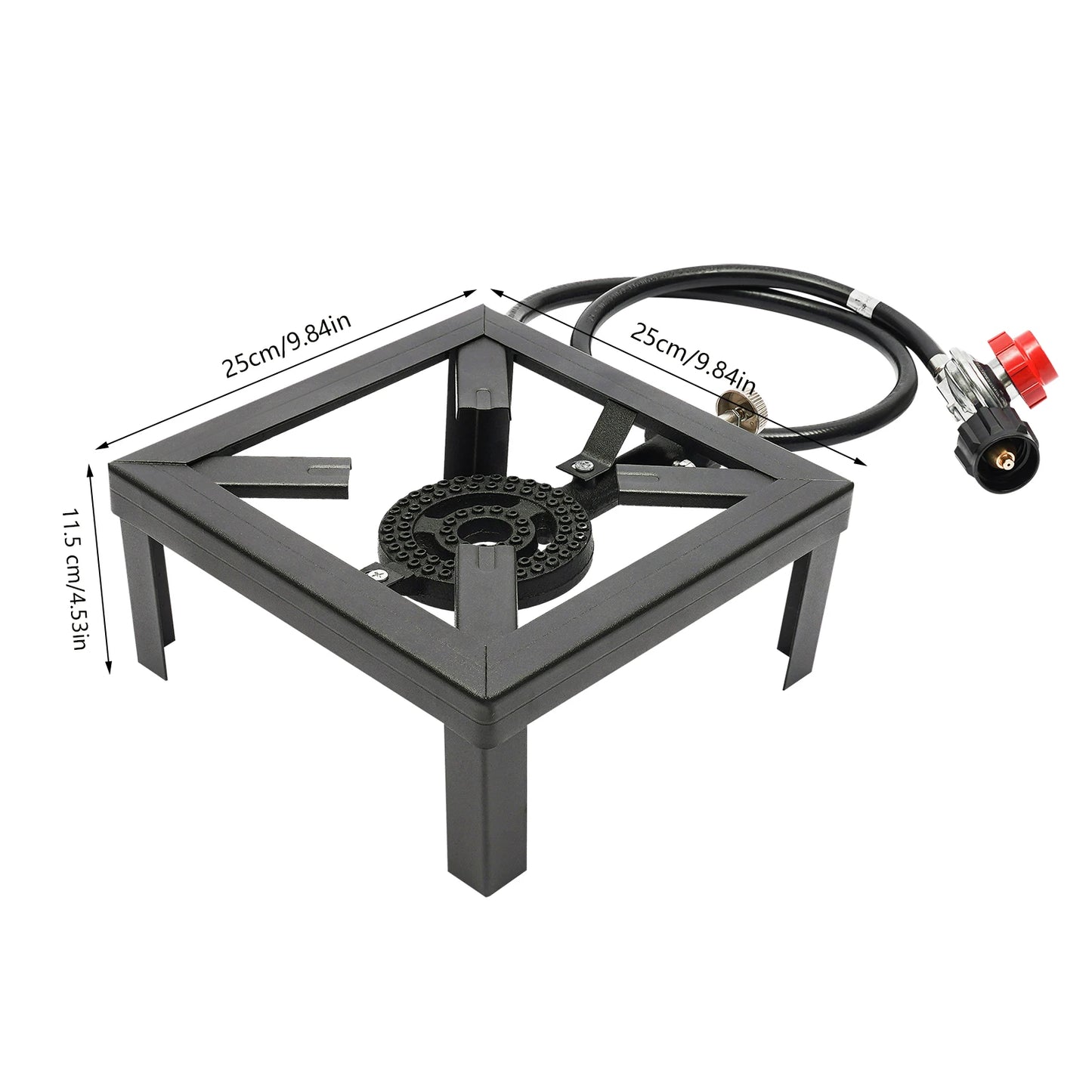 Portable Single Burner Gas Stove Outdoor Propane Cooker Camping BBQ