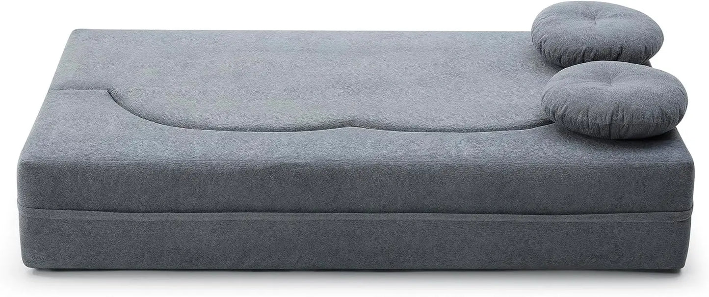 Ljustra Convertible Folding Sofa Bed Memory Foam Sleeper Couch