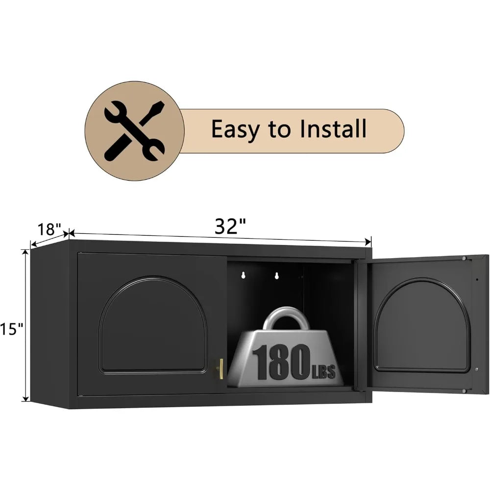 86 Inch Metal Wardrobe Cabinet Heavy Duty Clothing Storage Closet