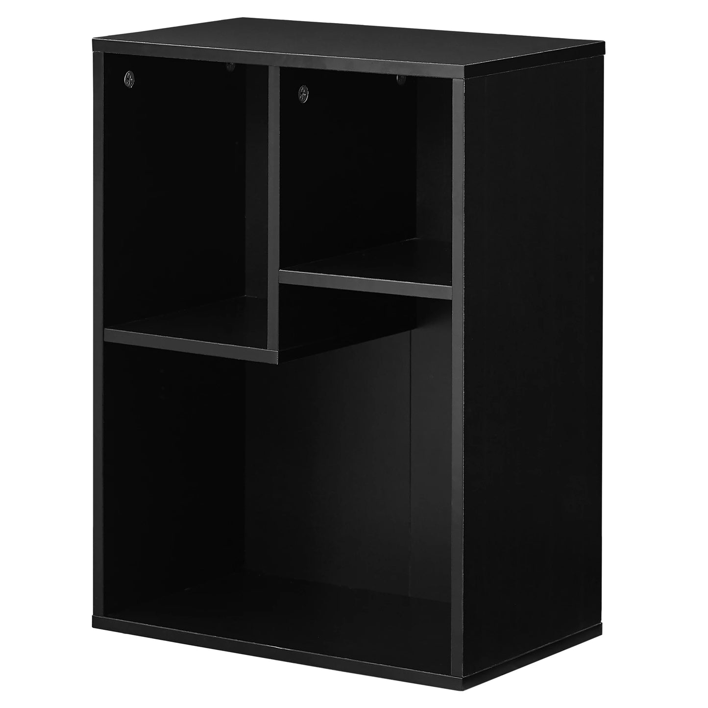 Ljustra Modern 3-Cube Bookshelf Minimalist Storage Organizer