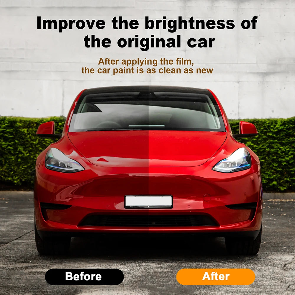 TPU Scratch Resistant Car Paint Protection Film Tesla Model Y 2020-2024