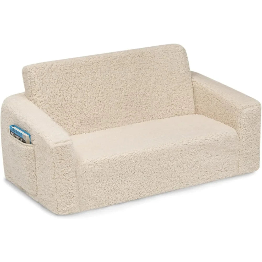 Ljustra Convertible Sofa Lounger for Kids 2-in-1 Foldable Chair