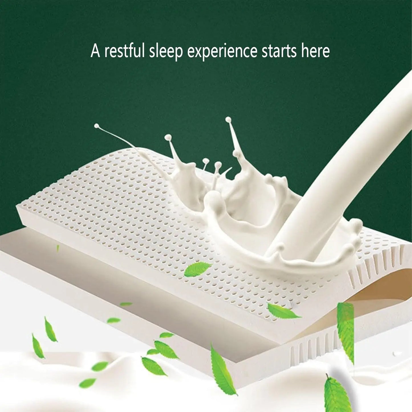 Ljustra 100 Natural Latex Mattress Honeycomb Pore Ventilation Comfort