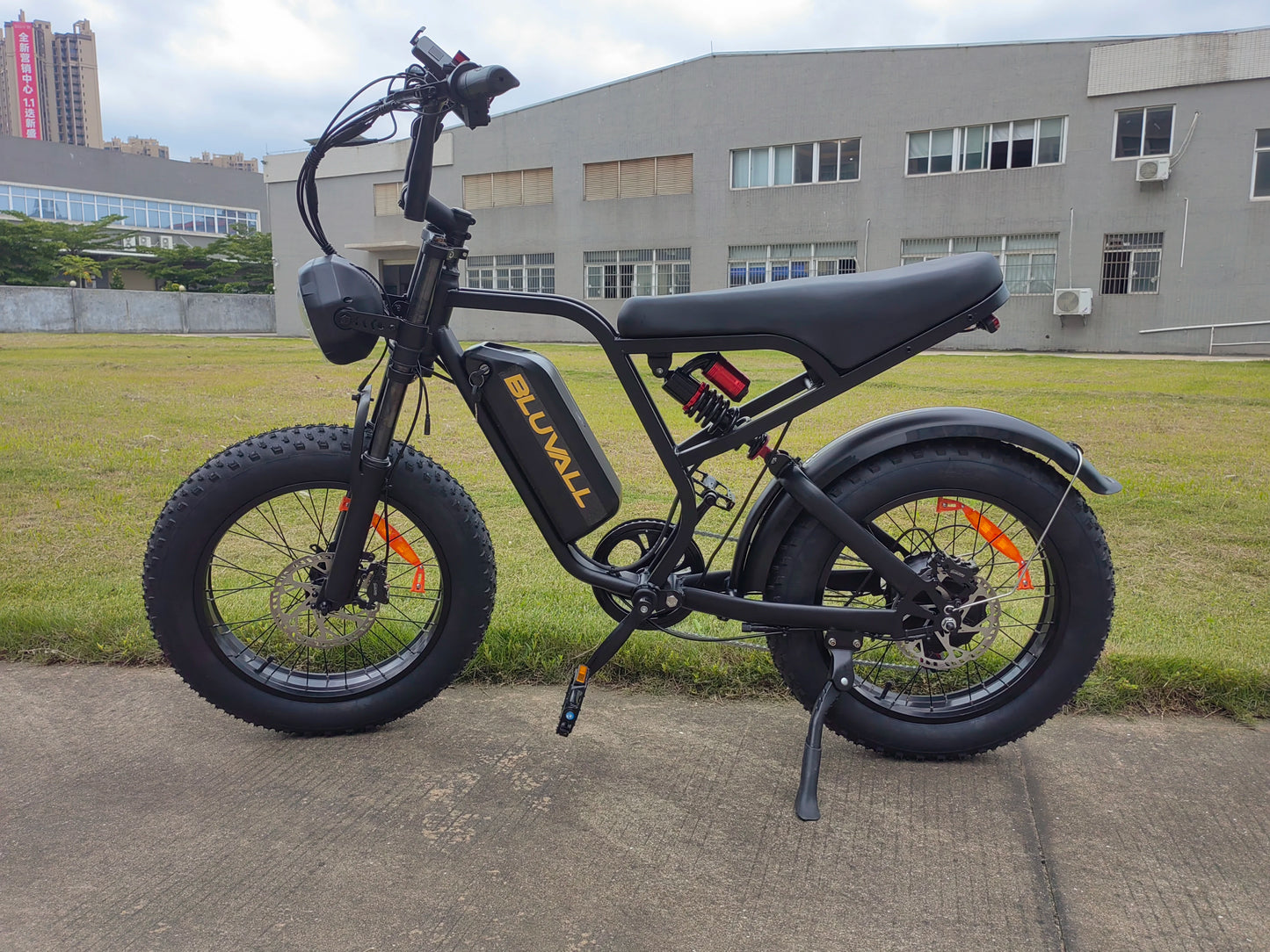 B8 Electric Bike 1500W Motor 32MPH 80-Mile Range Removable Battery