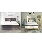 Ljustra Charcoal Memory Foam Mattress 6-14 Inch CertiPUR-US Medium Firm