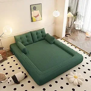 Ljustra 78.7" Folding Sofa Bed Queen Convertible Loveseat Cloud Couch