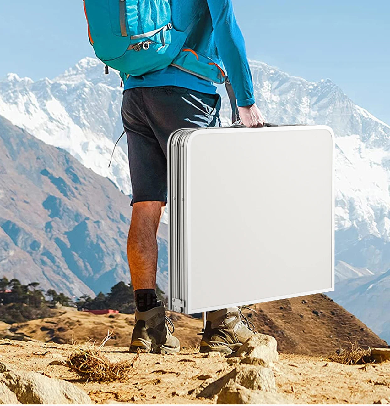 Portable Folding Outdoor Table Camping Picnic Gathering Furniture