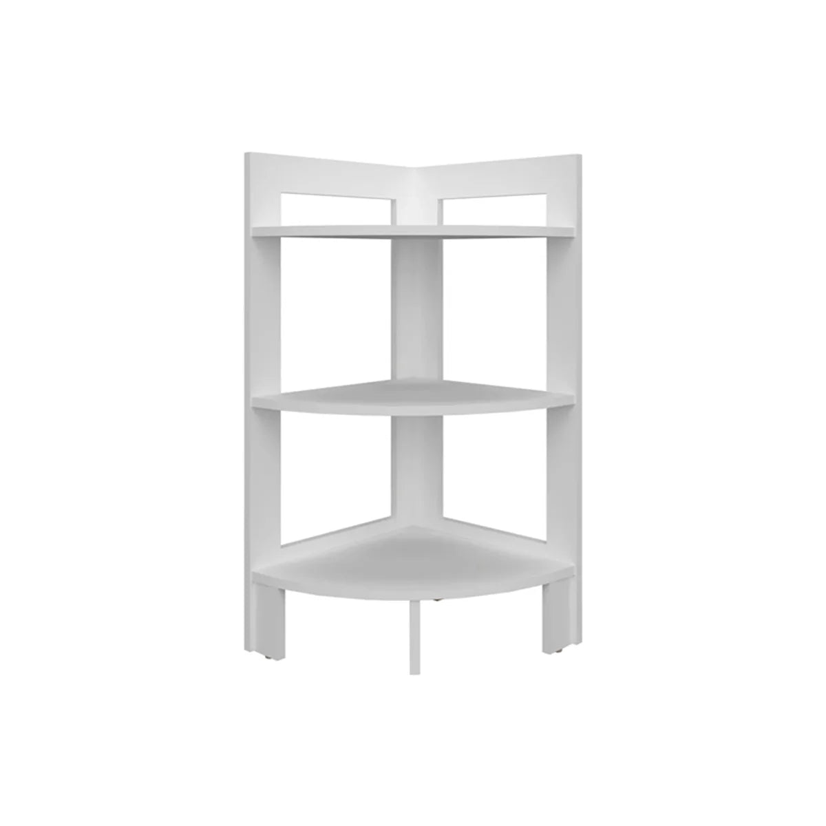 Akutan Side Table 3 Shelves Modern Design Compact Living Room Furniture
