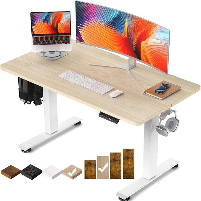 Ljustra Electric Standing Desk Height Adjustable Home Office Computer Table