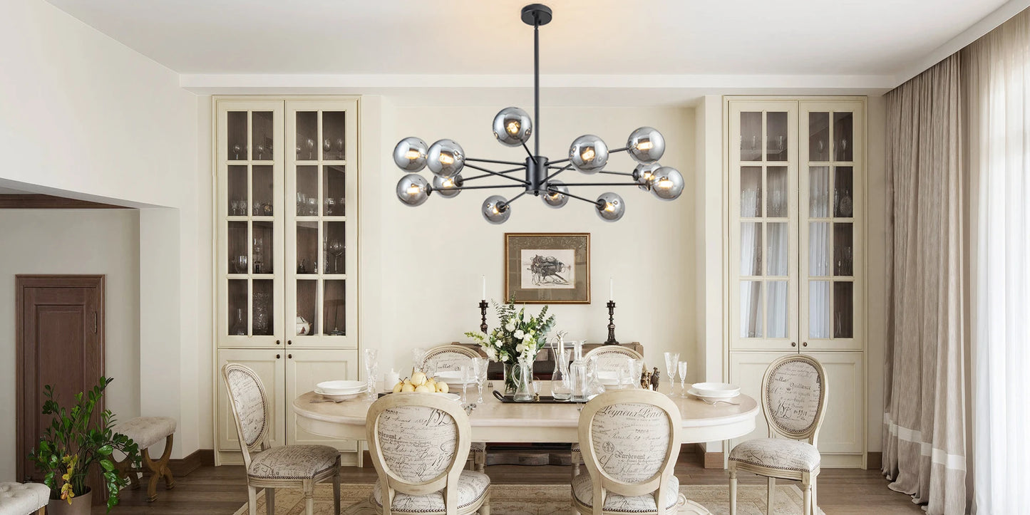 8/12/16 Light Sputnik Chandelier Mid Century Modern Kitchen Lighting