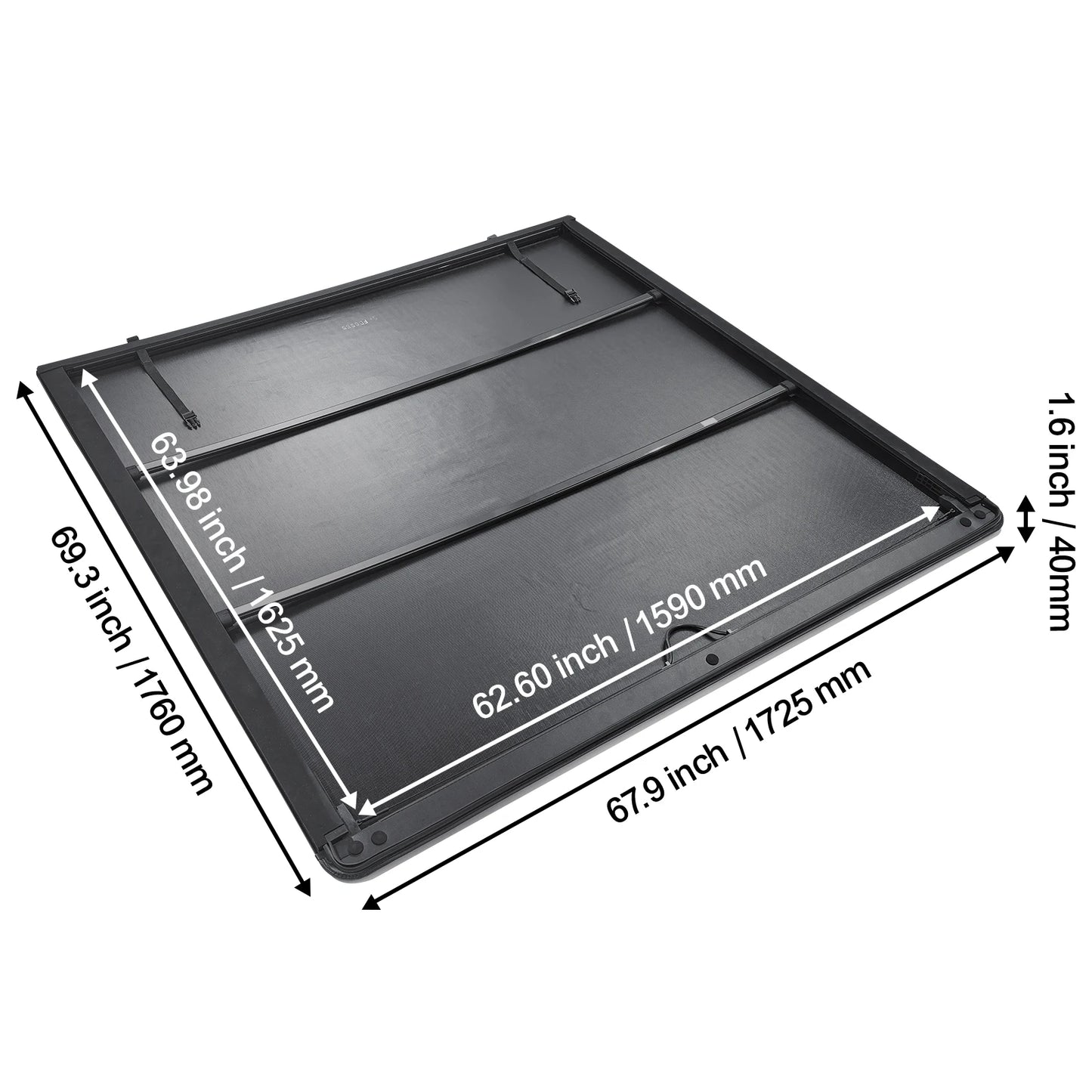 SucceBuy Roll Up Truck Bed Cover for 2009-2024 Ford F-150 5.5ft