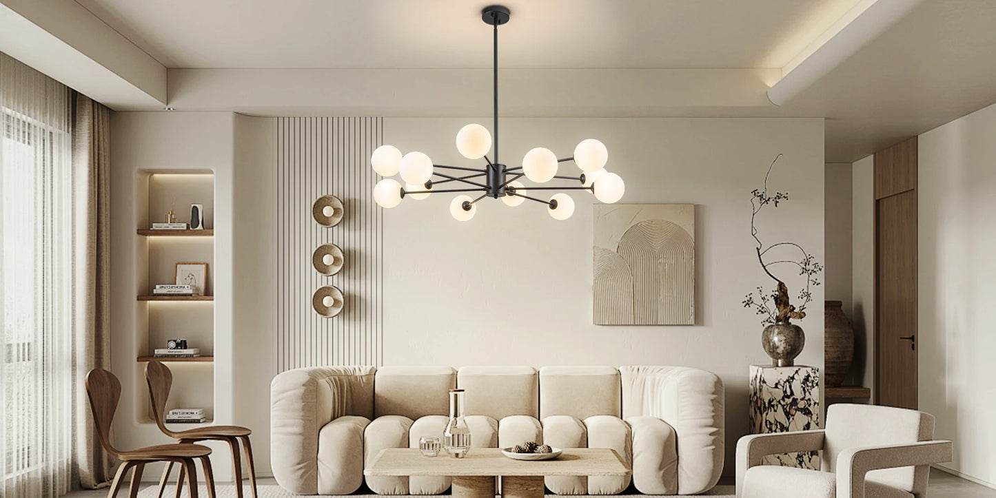 8/12/16 Light Sputnik Chandelier Mid Century Modern Kitchen Lighting