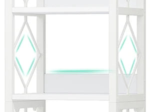 78.7 Inch Extra Tall Narrow Bookshelf 7 Tier Skinny Bookcase Organizer