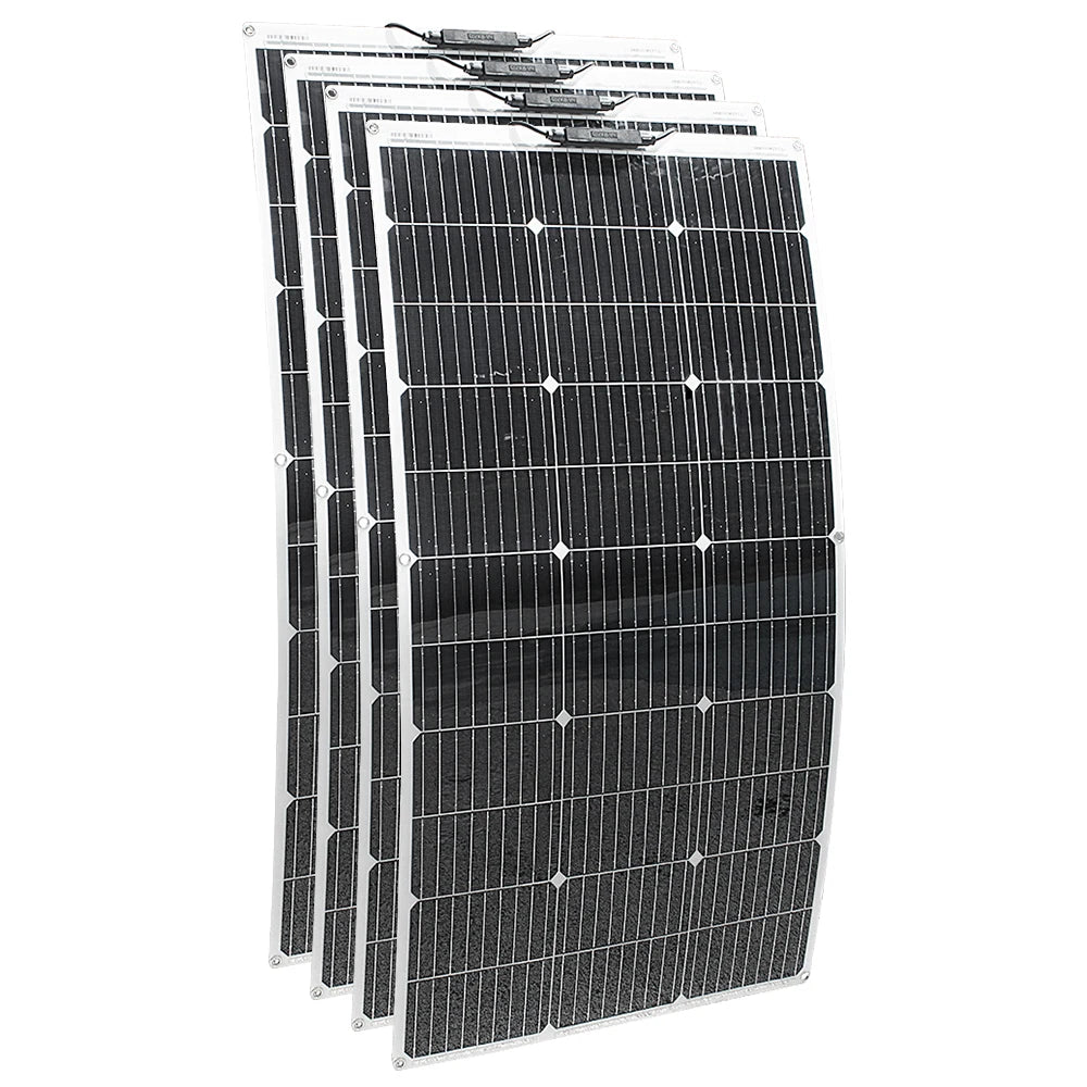 100 Watt Flexible Solar Panel Monocrystalline 12V 24V Battery Charger