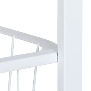 5 Tier Rolling Metal Cart with Drawers Wheels Multi Room Storage