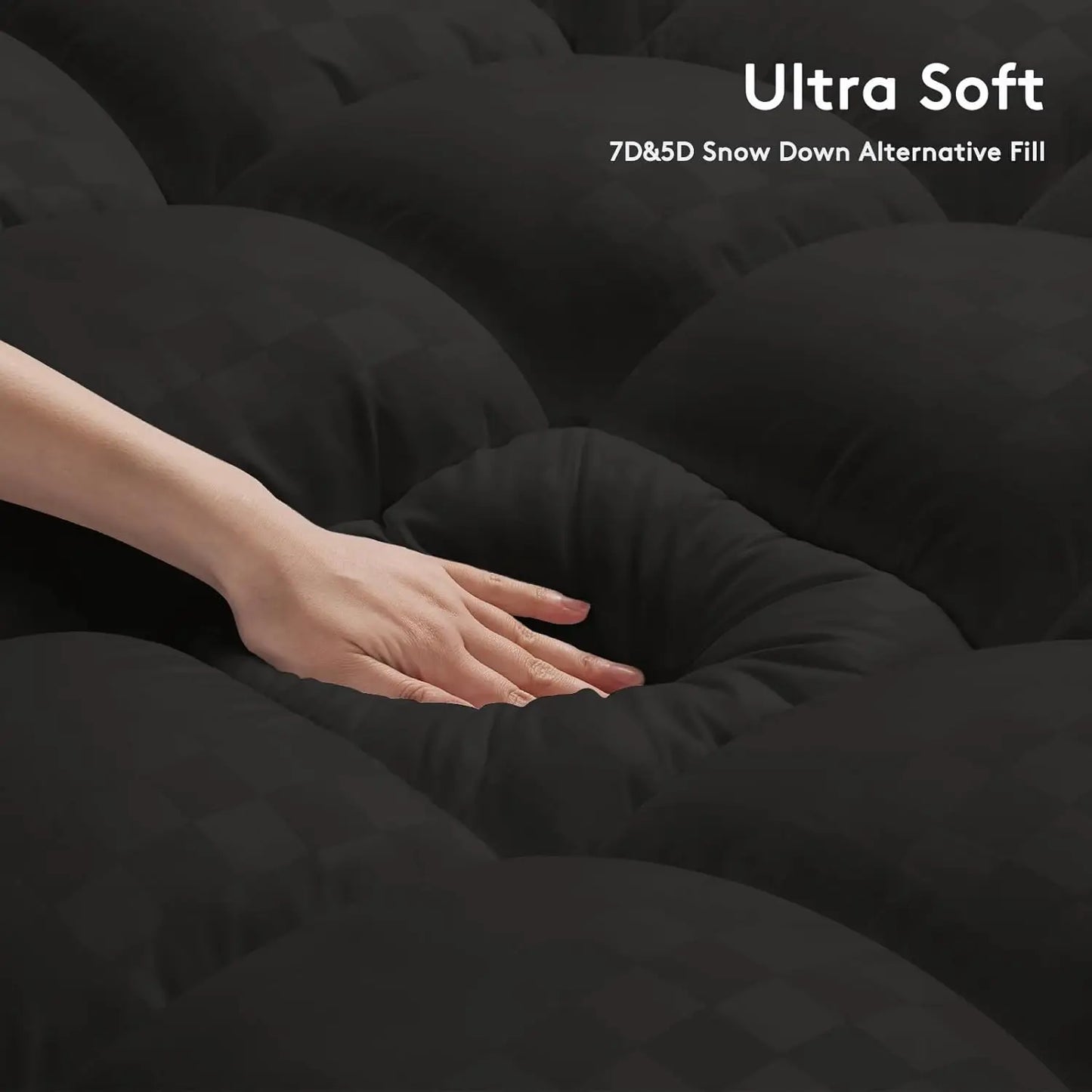 Ljustra Twin XL Mattress Topper Extra Thick Cooling Protector Back Pain Relief